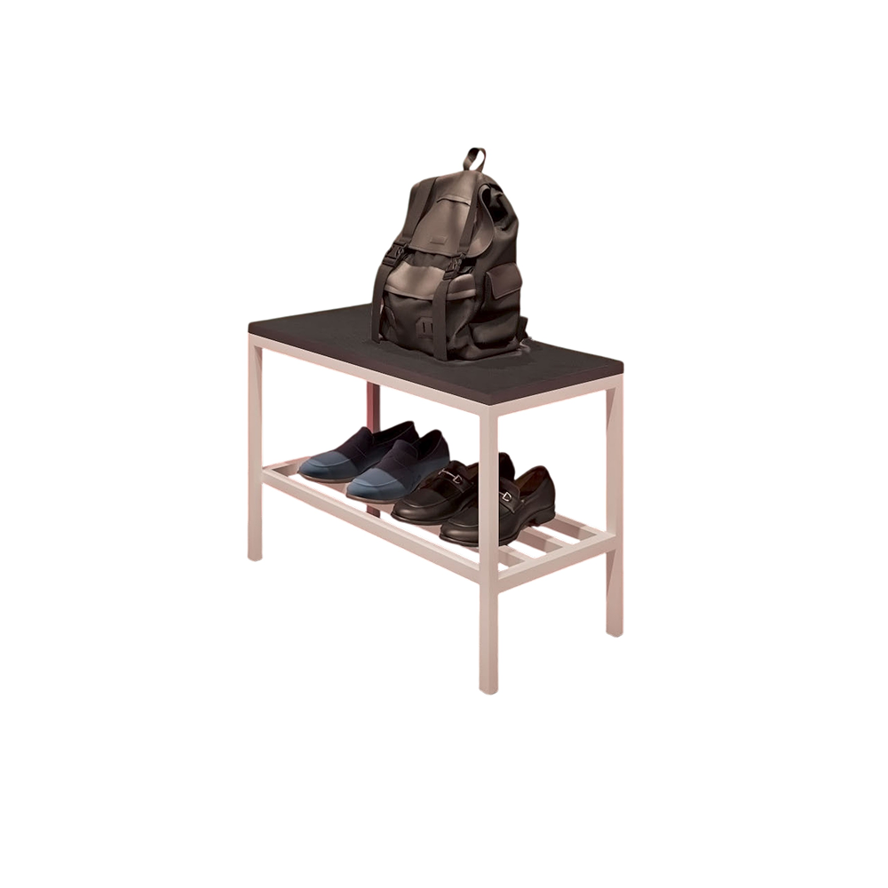 Обувница ALLERD 1 RION, белый муар, Металл Бруклин