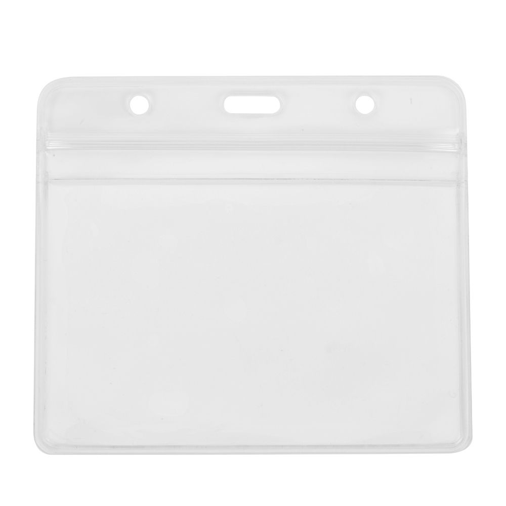 Бейдж "Crystal Flat", 101x115 мм, прозрачный