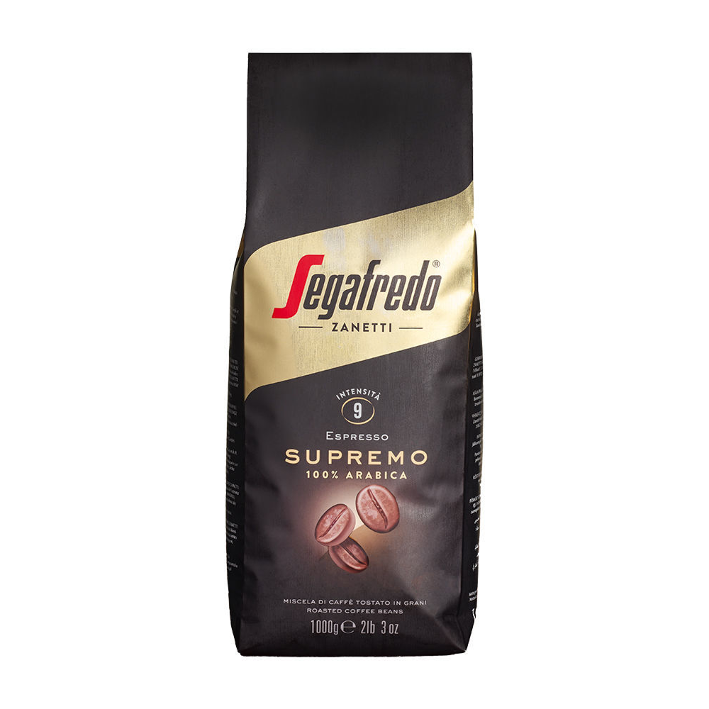 Кофе "Segafredo" Supremo,  зерновой, 1000 гр.