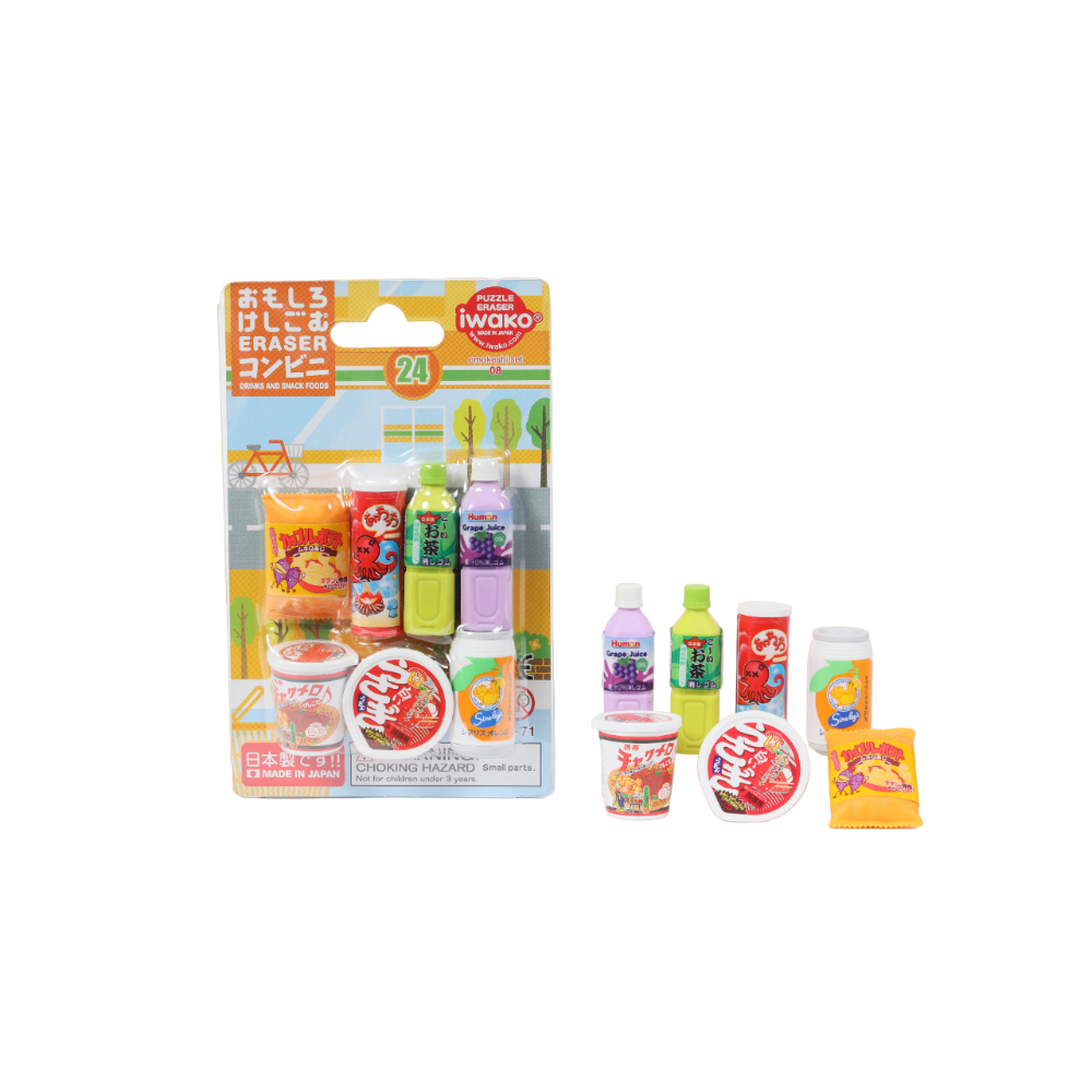 Ластик "IWAKO Drink & Snack Food"