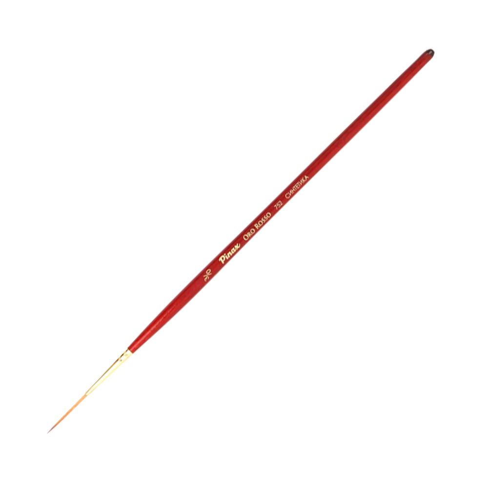 Кисть для рисования "Pinax ORO ROSSO", синтетика, лайнер, №000
