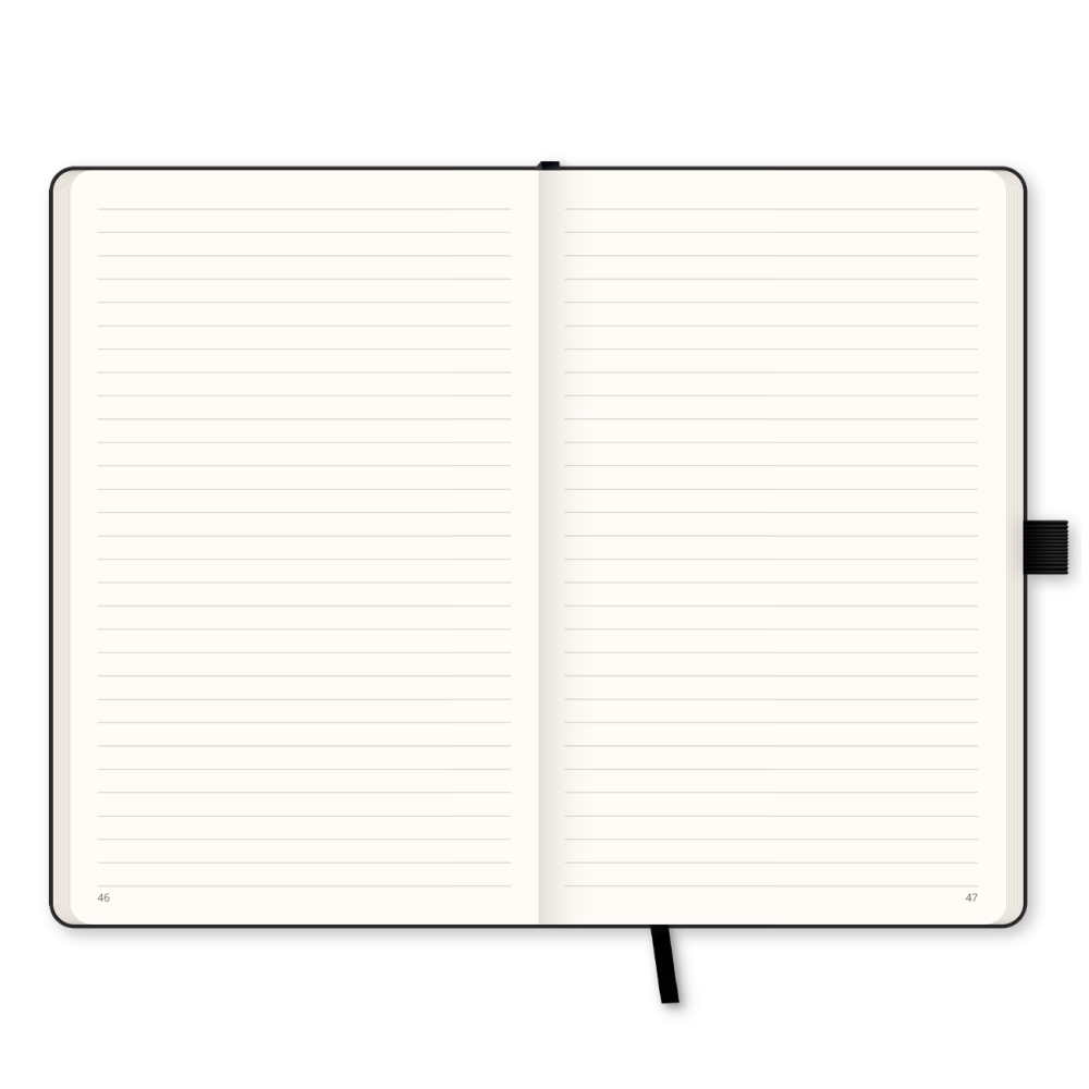 Блокнот "Carapace autumn", А5, 96 листов, линейка, коричневый - 3