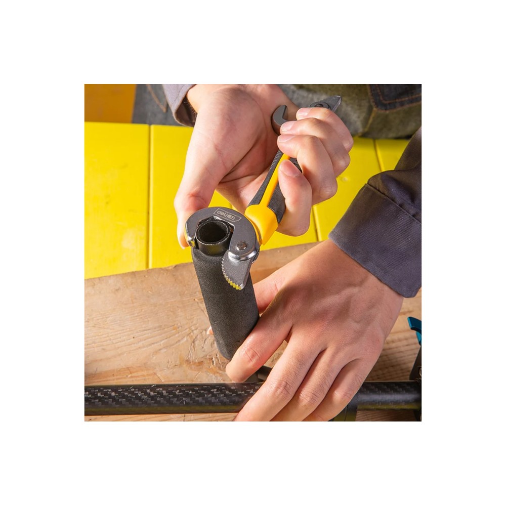 Набор универсальных самозажимных ключей Deli YS EDL932-2, 9-14 мм, 15-22мм, 23-32 мм - 8