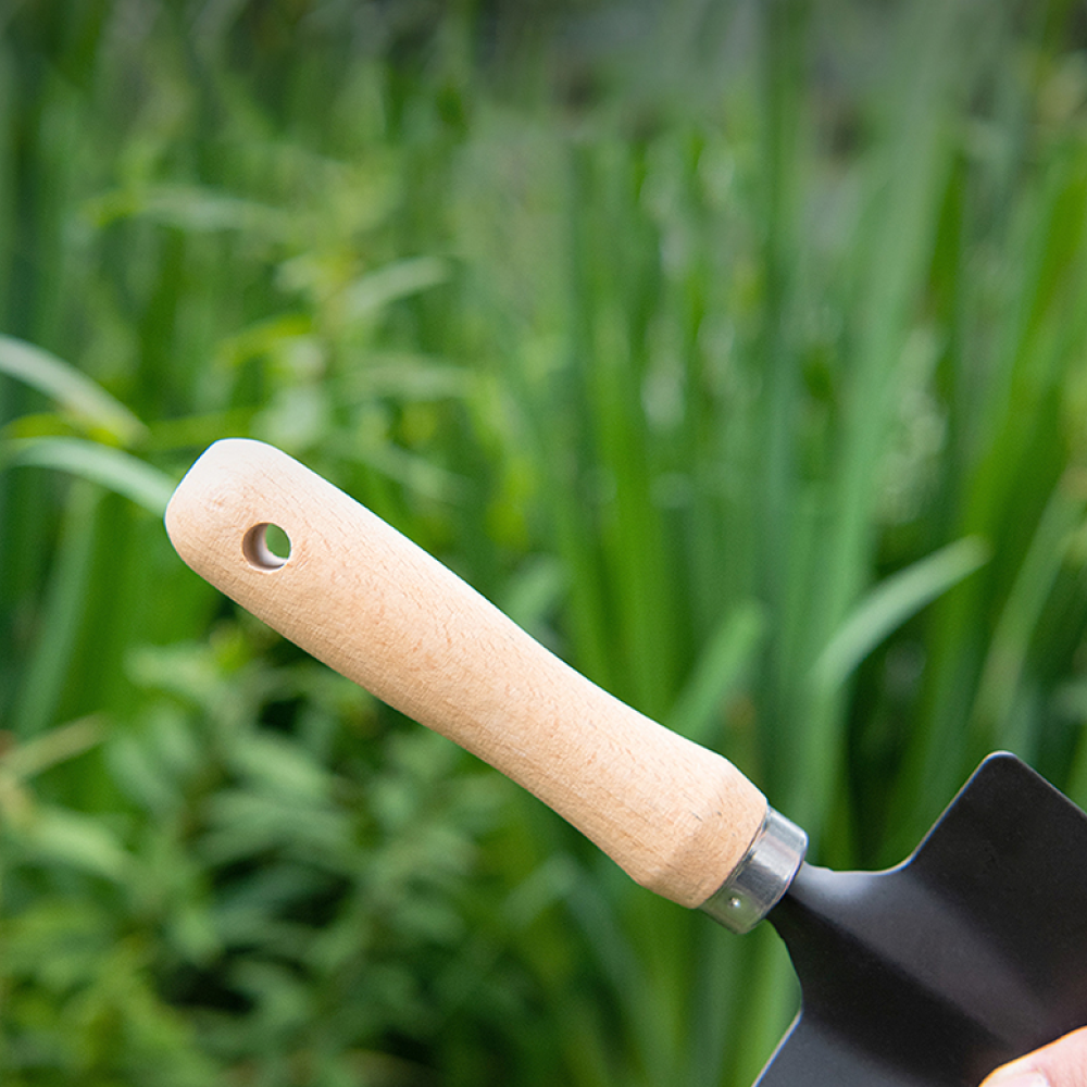 Набор садовых инструментов Deli GS DL580833, 310 мм, 3 шт., деревянная рукоятка - 4