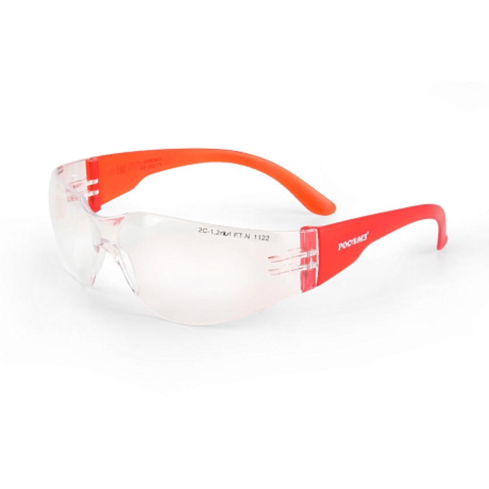 Очки защитные открытые РОСОМЗ "О15 HAMMER ACTIV super", прозрачные