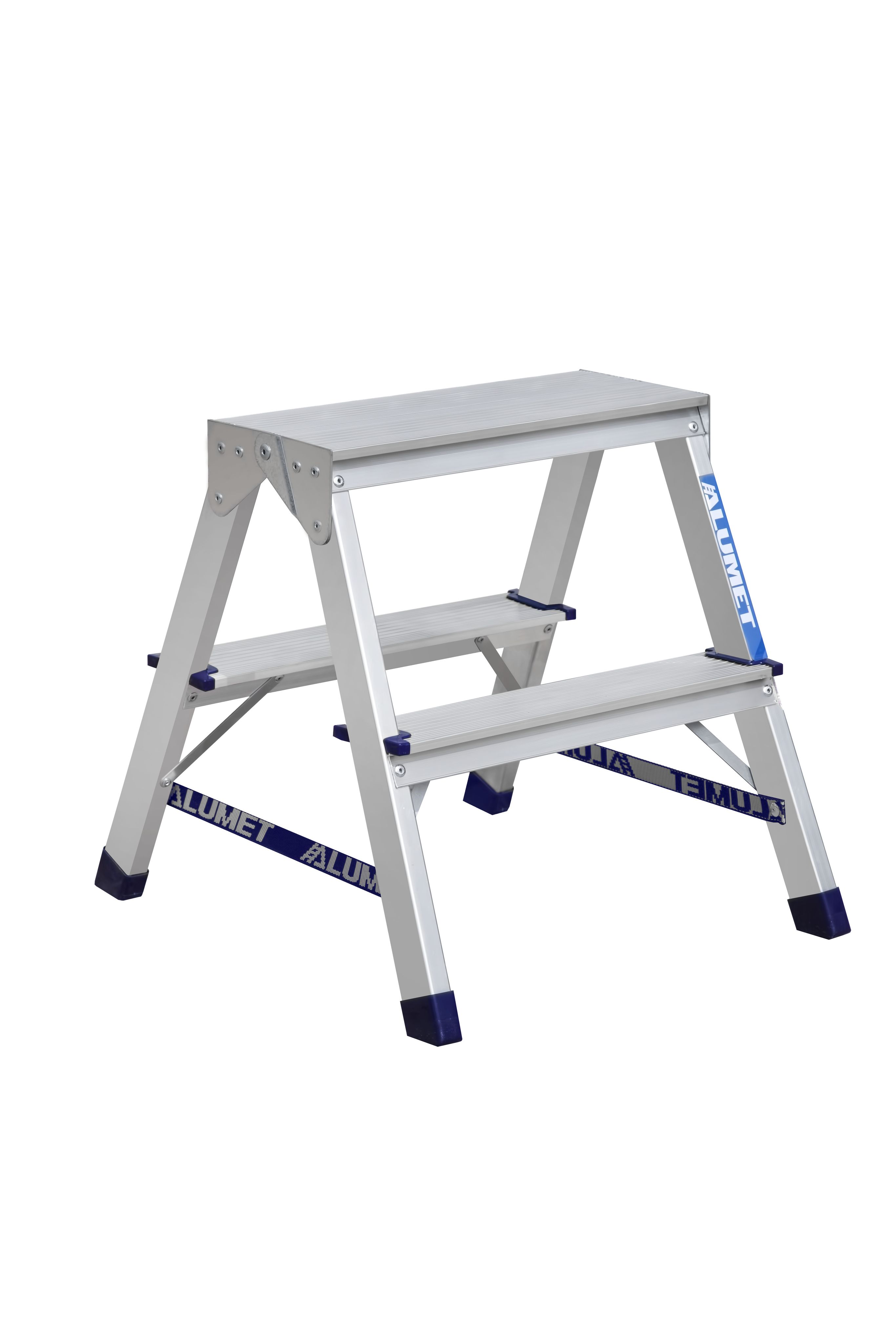 Стремянка бытовая "Алюмет" двухсторонняя А7202
