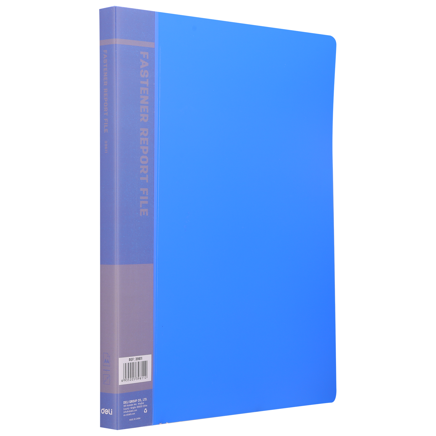 Папка-скоросшиватель с карманом "Deli", А4, ассорти