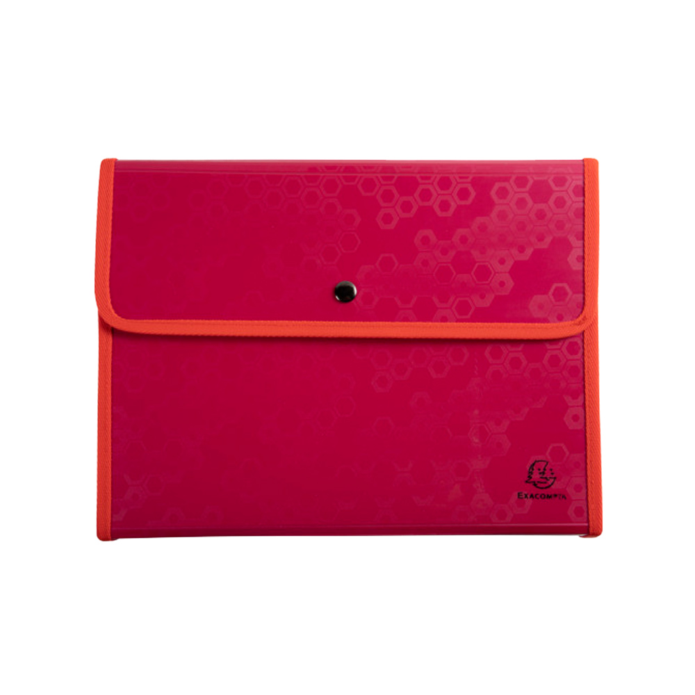 Папка на кнопке "Maïa", А4, 6 делений, ассорти - 5