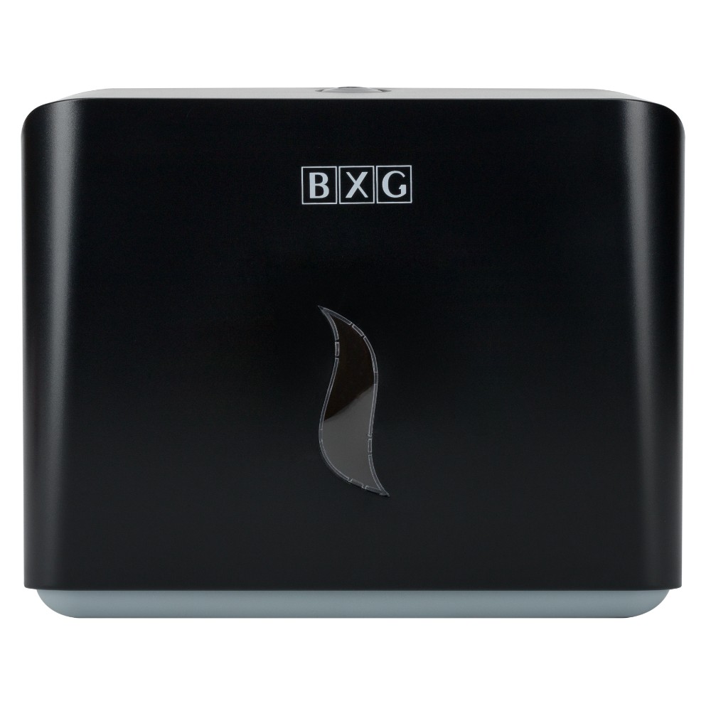 Диспенсер для полотенец листовых BXG-PD-8025B, ABS-пластик, черный