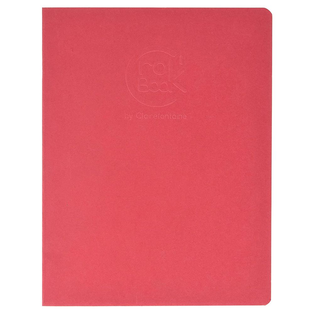 Скетчбук "Crok'Book", 17x22 см, 90 г/м2, 24 листа, красный