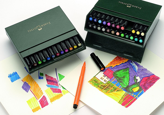 #19. Текстовые маркеры Faber-Castell