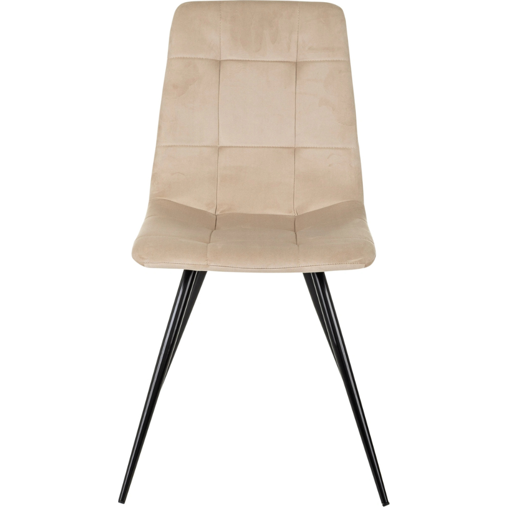 Стул Бюрократ "CH-K1_4", ткань, бежевый, металл, комплект 4 штуки - 4