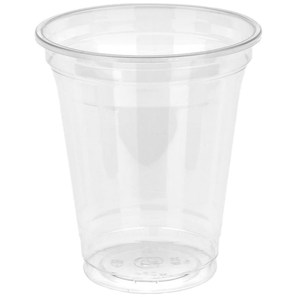 Пластиковый стакан одноразовый ПЭТ, прозрачный
