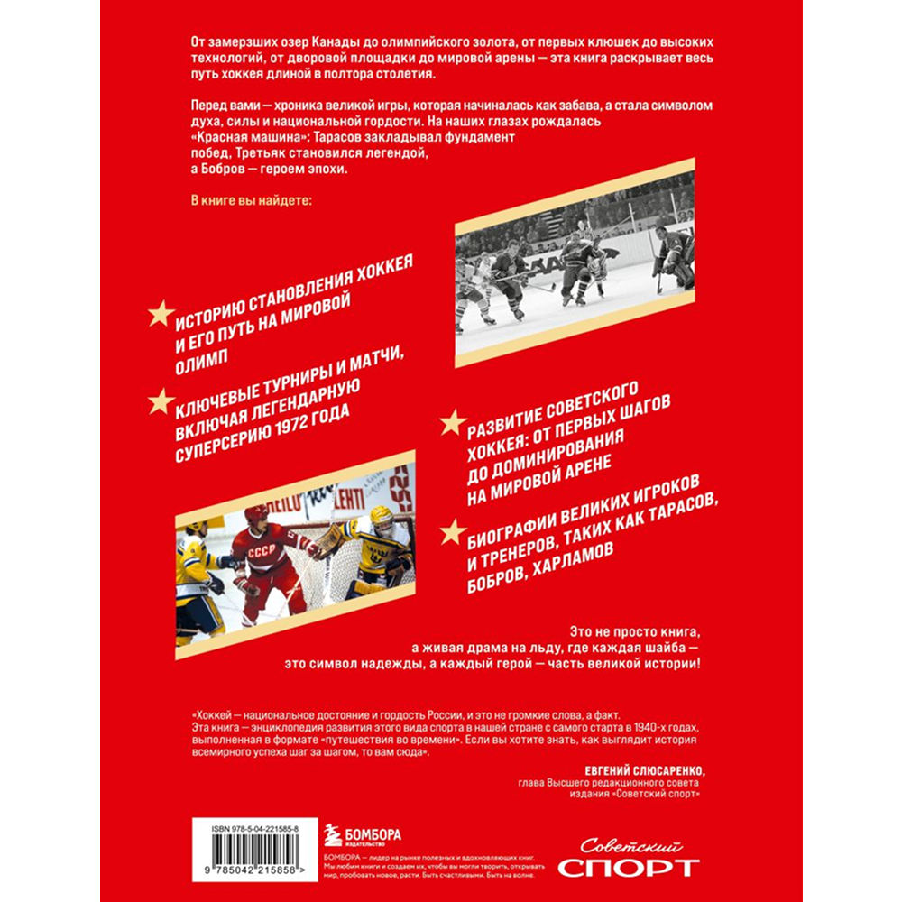 Книга "Великий хоккей. Легендарные победы и герои советского и российского спорта", Игорь Гурфинкель