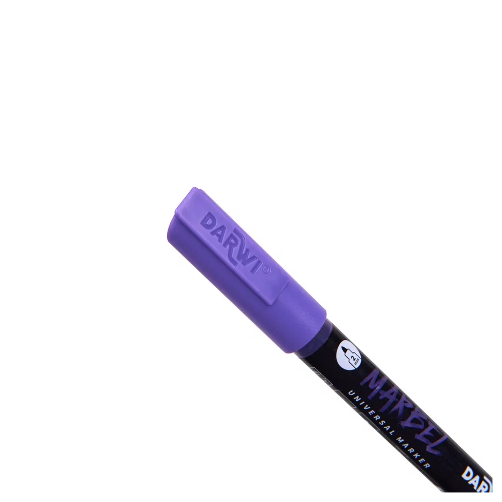 Маркер акриловый "Darwi.Marbel" 900, фиолетовый