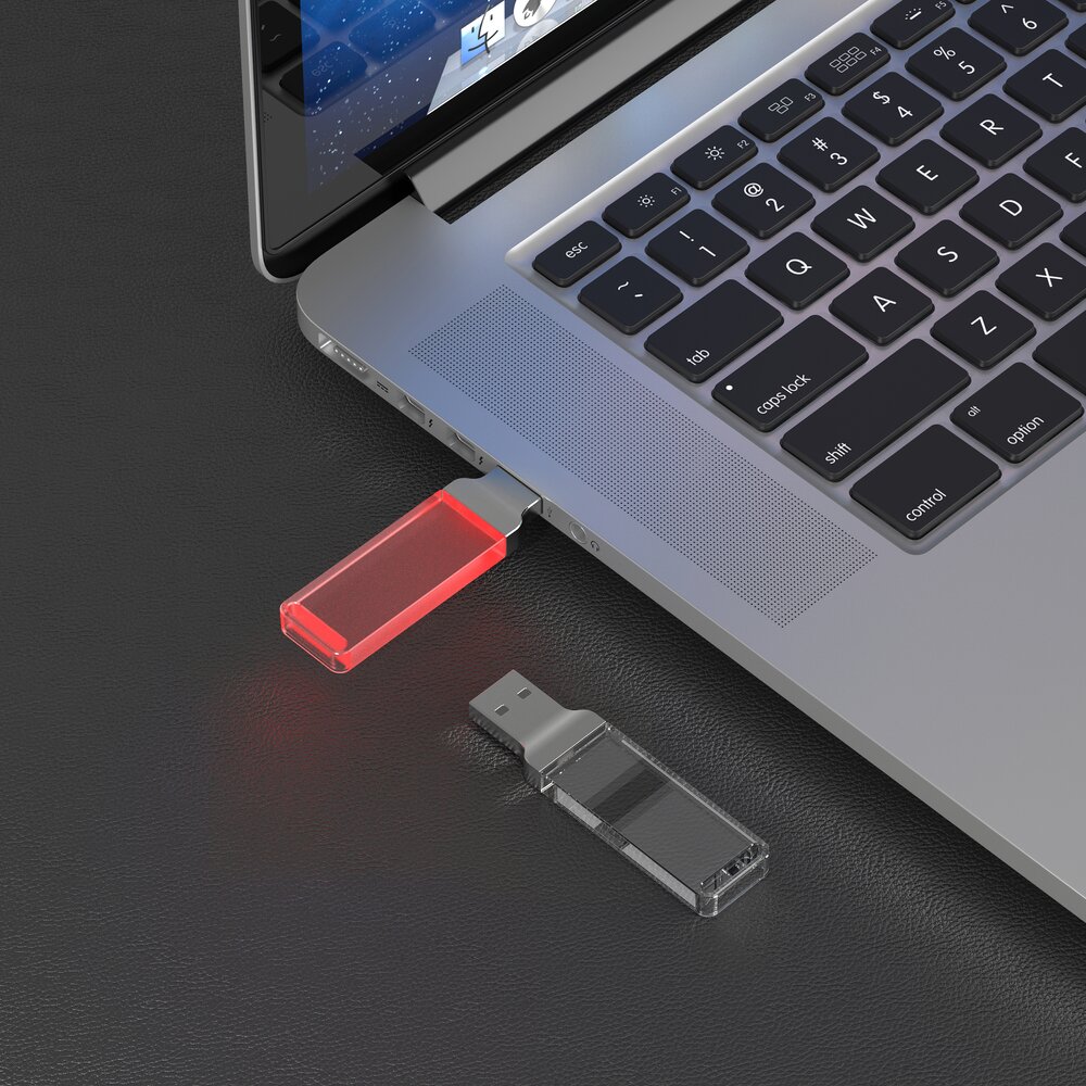 USB Flash накопитель 2.0 16 Gb ZC-005, пластик, металл, красный - 4