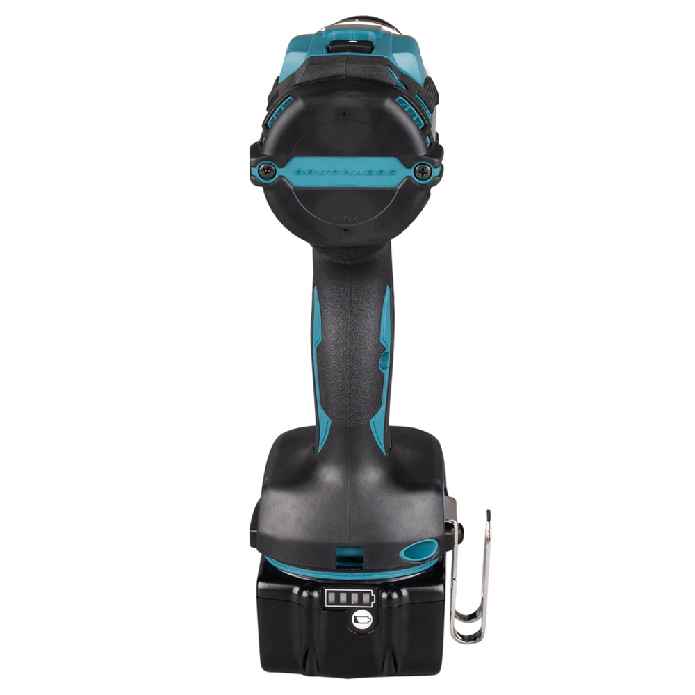 Дрель-шуруповерт аккумуляторная MAKITA DDF489RTJ, 18 В, 73 Нм, 5.0Ачx2, MakPac 2 - 6