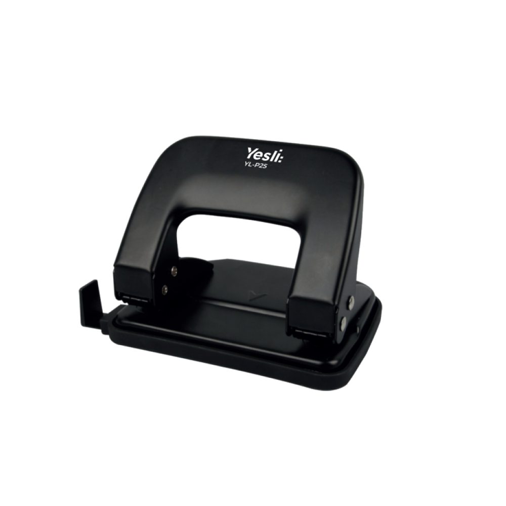 Дырокол Yesli: "YL-P25", 25 листов, черный