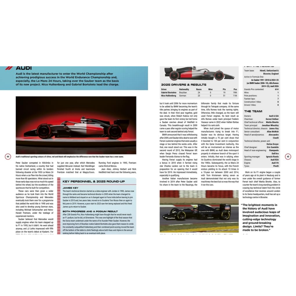 Книга на английском языке "Formula One 2026. The World’s Bestselling Grand Prix Guide", Bruce Jones - 3