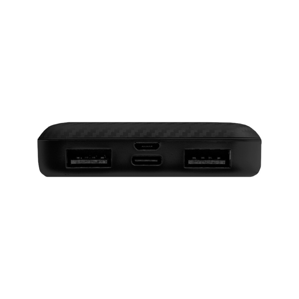Внешний аккумулятор Power Bank "Rib 10", 10000 mAh, черный - 3