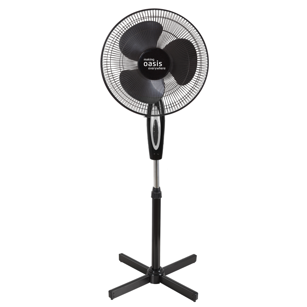 Электровентилятор напольный Оasis "VF-50PB", черный, -10%