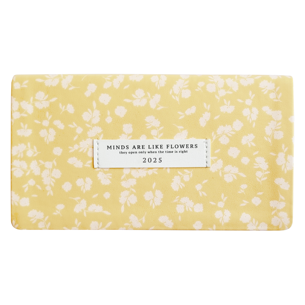 Еженедельник датированный "June" на 2026 год, А6, 128 страниц, желтый