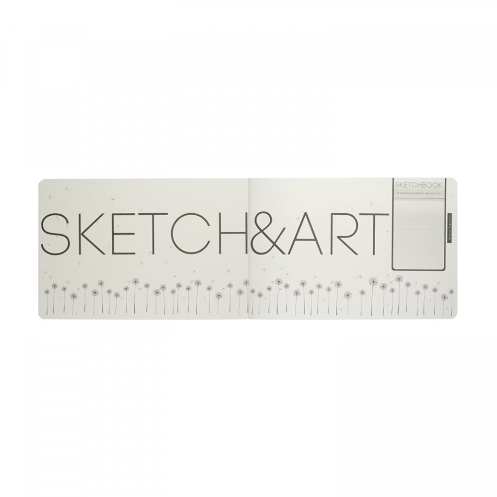 Скетчбук "Sketch&Art. Horizont", 25x17.9 см, 200 г/м2, 48 листов, красный - 4