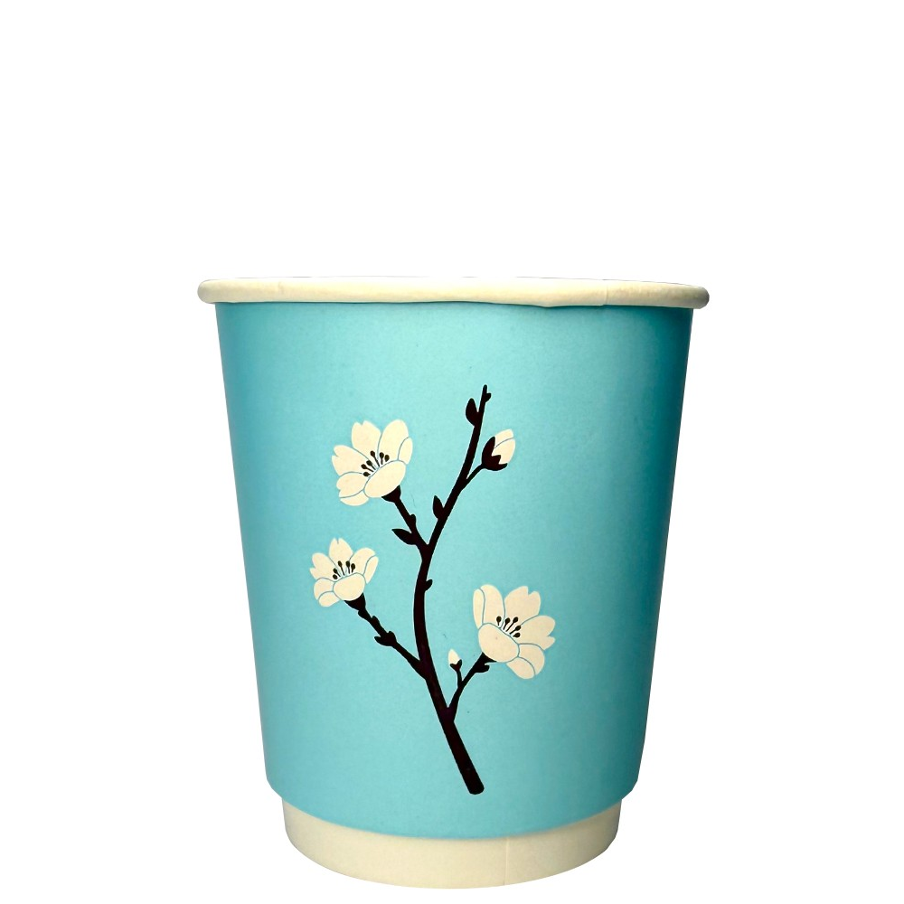 Стакан картонный 250 мл, 24 шт, 2 слоя