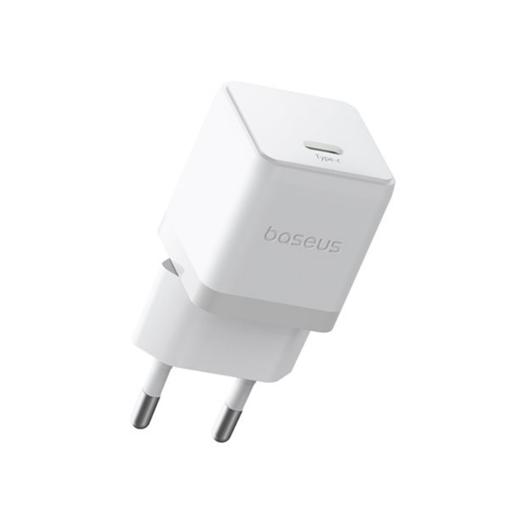Сетевое зарядное устройство Baseus "Palm P10111602213-00", Fast Charger 1C, 20W EU, Moon White