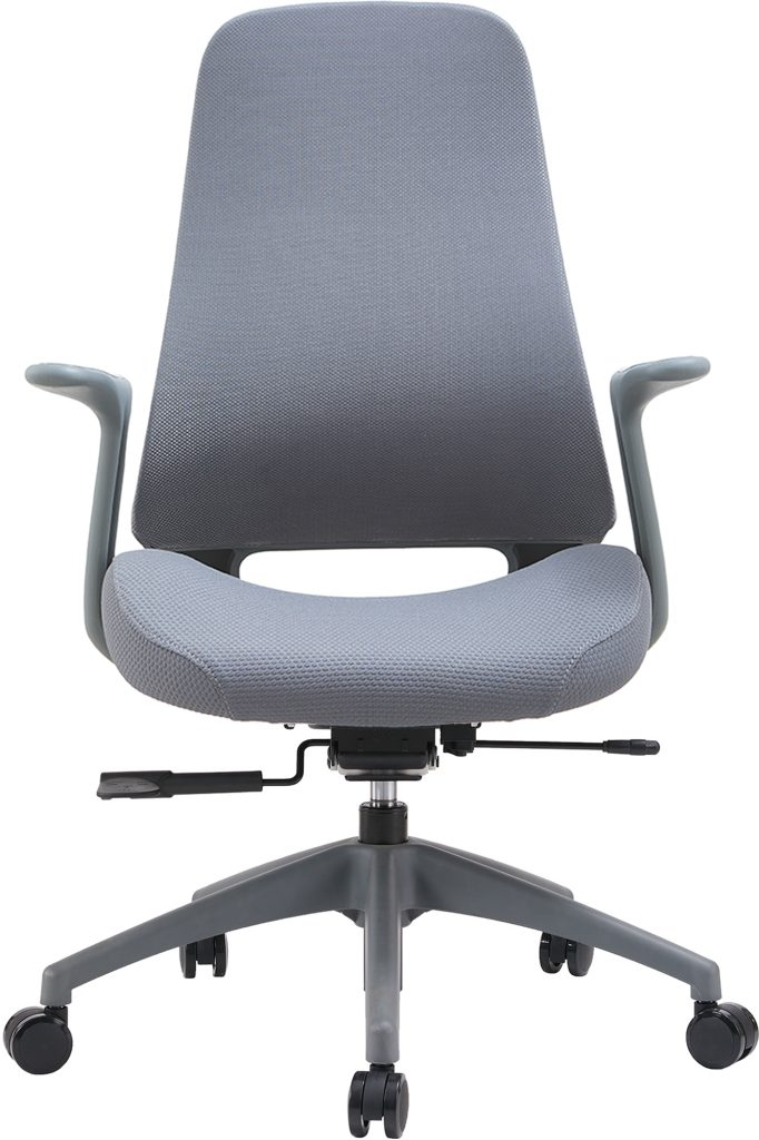 Кресло д/руководителя EVERPROF Bug ткань, серый, крестов. пластик