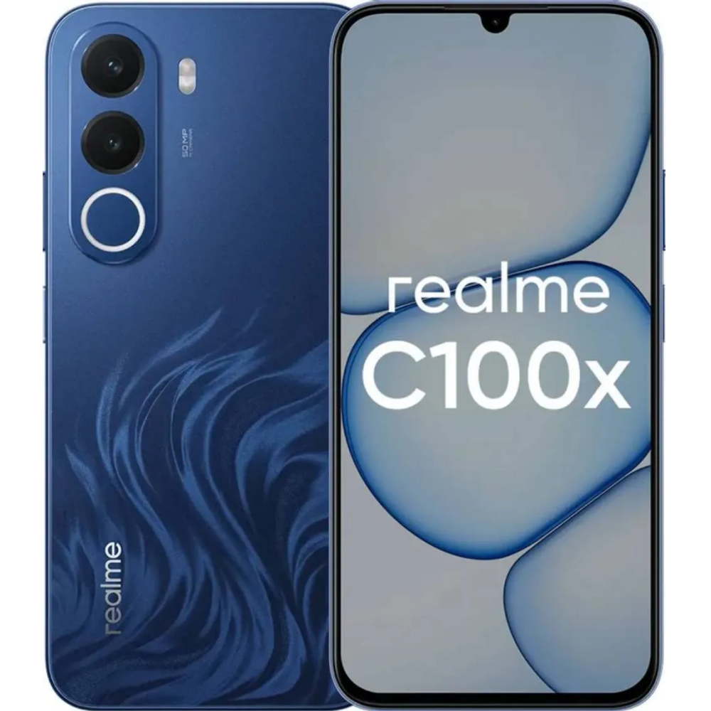 Смартфон Realme C100x "RMX5366", 4 GB, 128 GB, синий