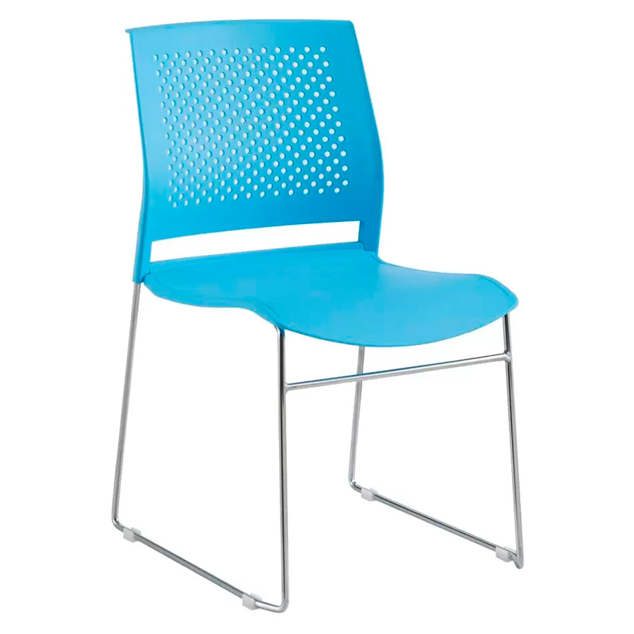 Стул для посетителей EVERPROF Neo, голубой
