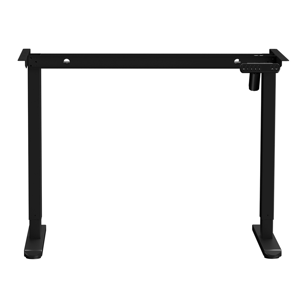 Стол с электроприводом WellDesk Basic 1200x675х18 черный/ясень шимо светлый (9191456+9197779) - 3