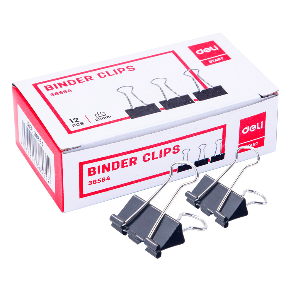 Зажим для бумаг "Deli"