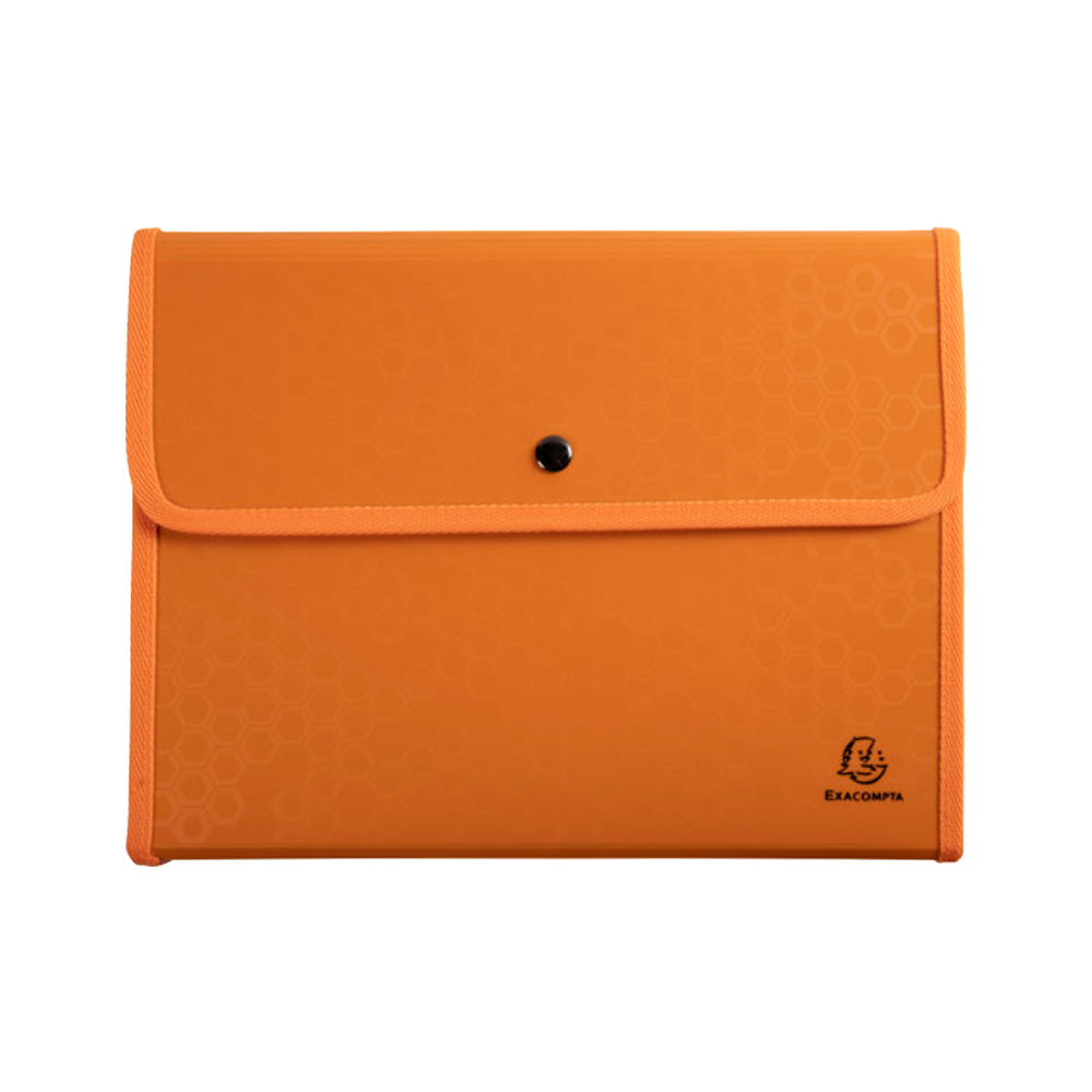 Папка на кнопке "Maïa", А4, 6 делений, ассорти - 4