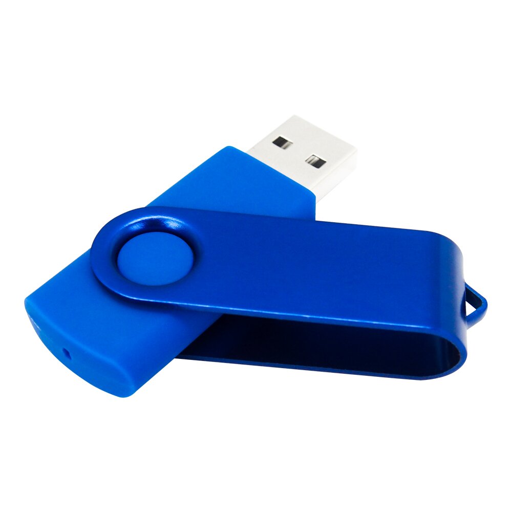USB Flash накопитель 2.0 16 Gb VDF-008 СС, пластик, металл, синий