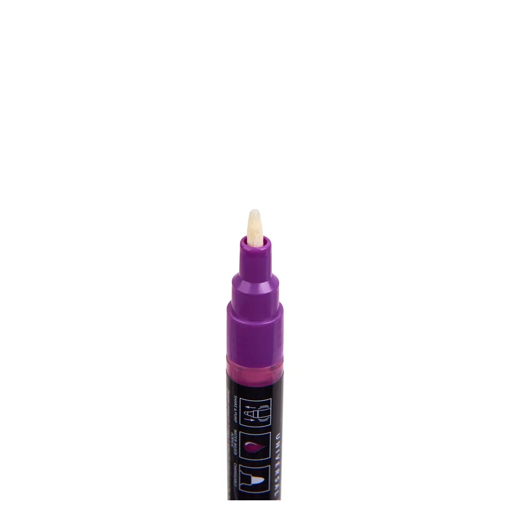 Маркер акриловый "Darwi.Marbel" 910, фиолетовый теплый