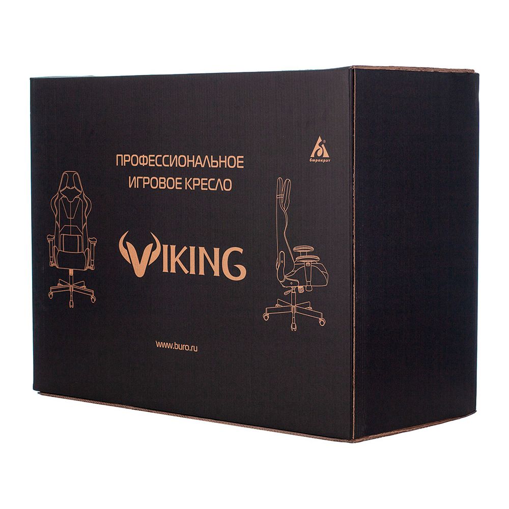 Кресло игровое Бюрократ VIKING "KNIGHT LT28 FABRIC", ткань, металл, серо-голубой  - 10