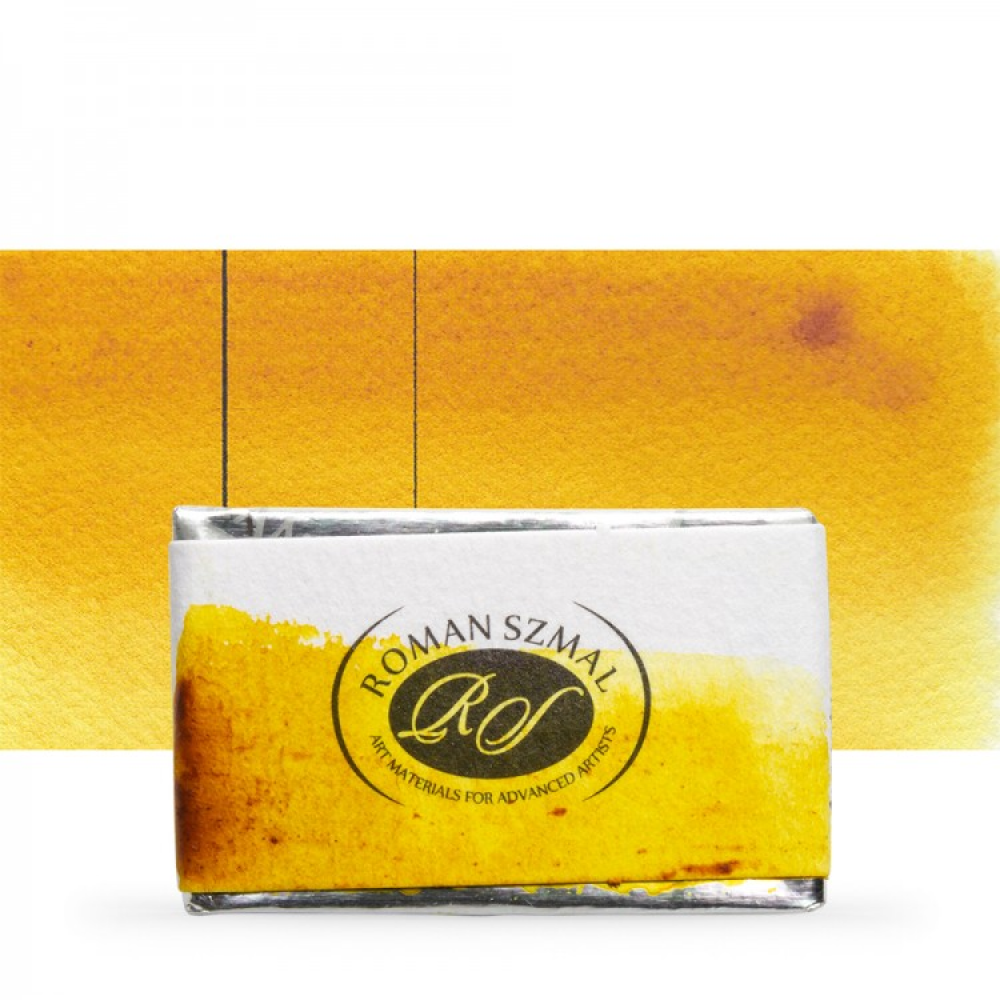 Краски акварельные "Aquarius", 308 азо жёлтый никелевый, кювета