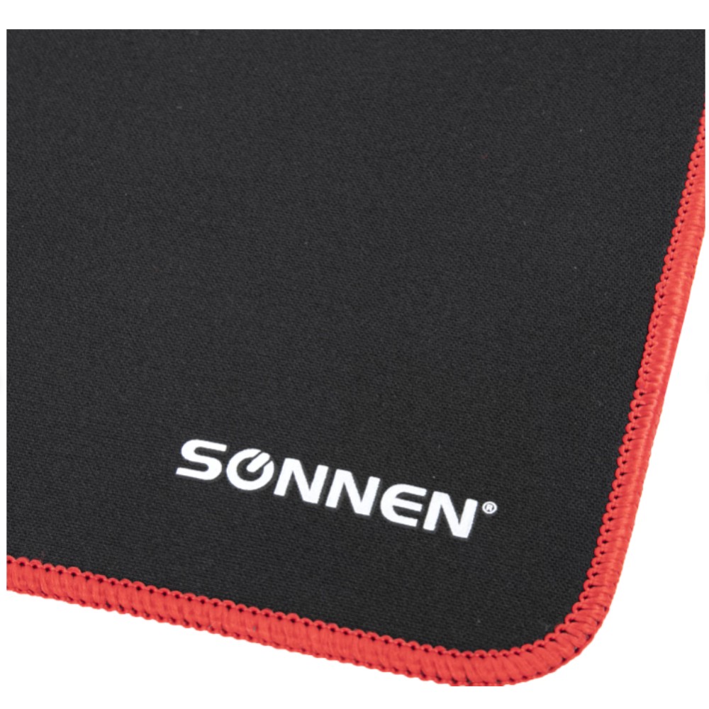 Коврик для мыши "Cyber Outlaw", 400х355х3 мм, ткань, черный - 3