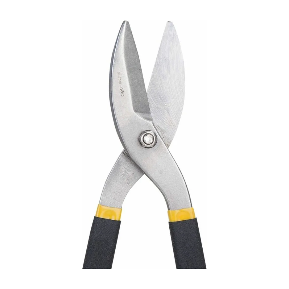 Ножницы Deli YS EDL25910, по металлу, 250 мм, черный