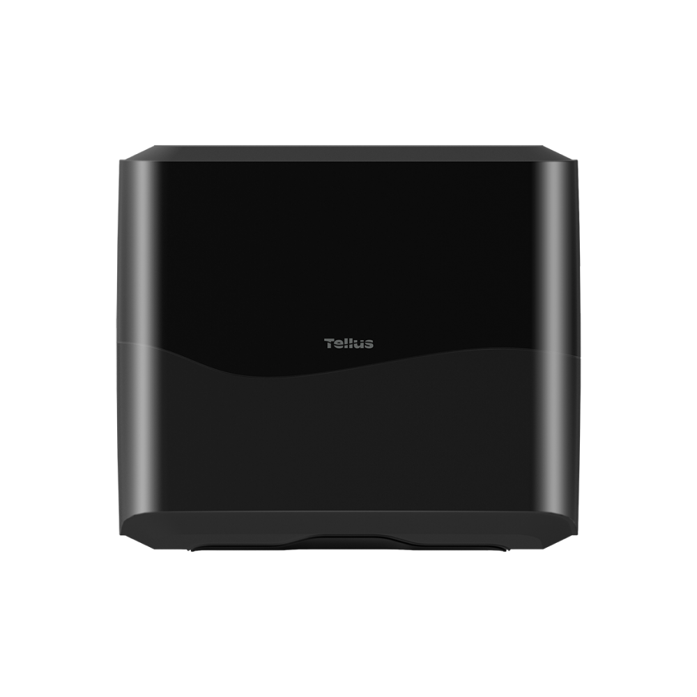 Диспенсер Tellus для полотенец листовых, мини, черный, HT3