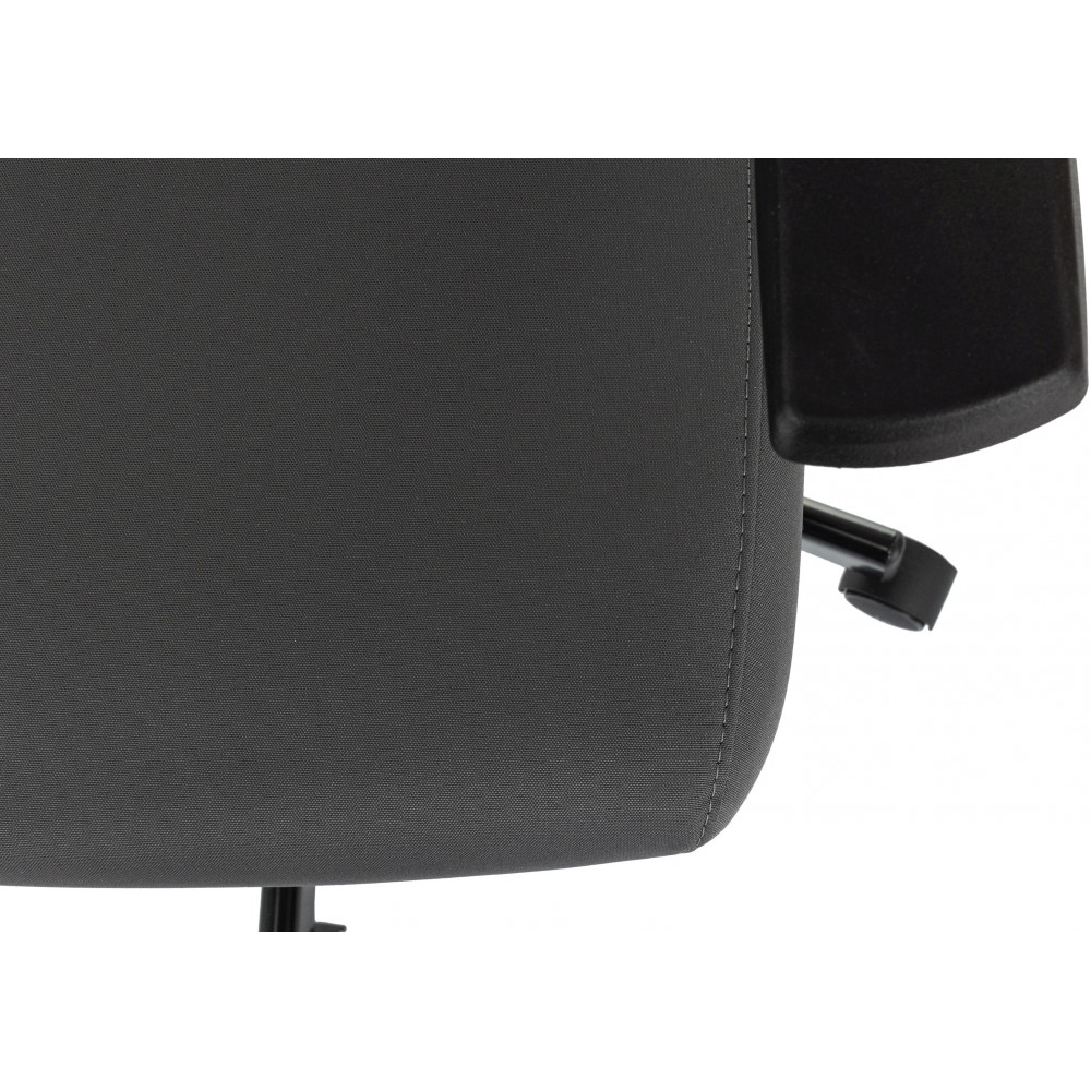 Кресло для руководителя Бюрократ T-995, ткань, сетка, серый, металл черный - 7