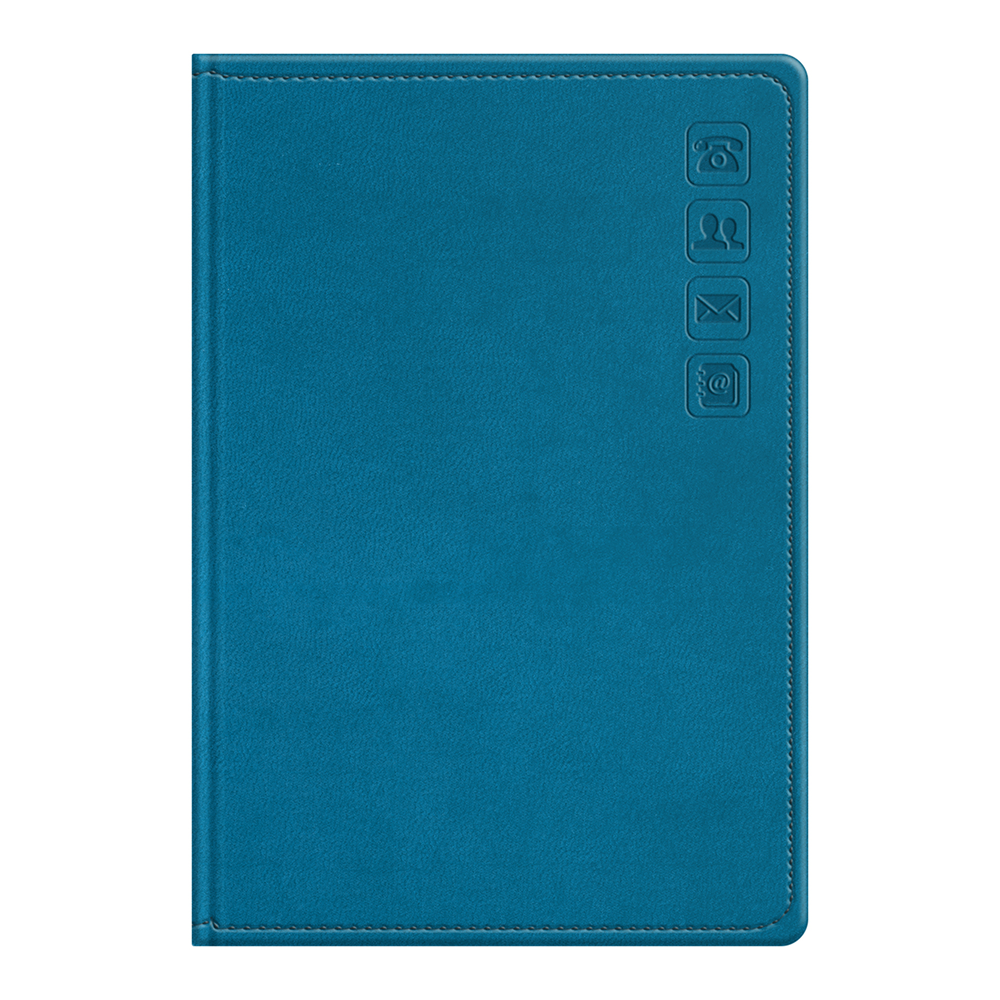 Книга алфавитная "Winner. Dark teal", А5, 135х205 мм, 80 листов, бирюзовый