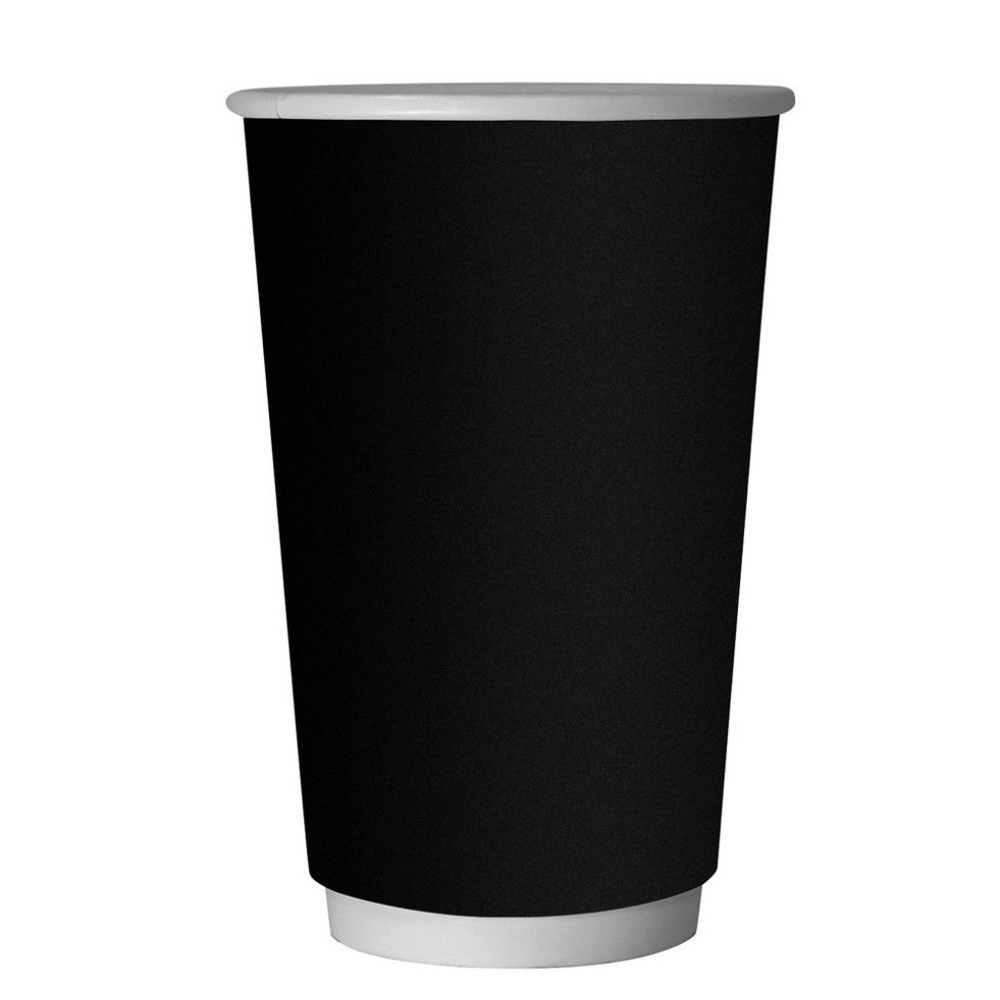 Стакан картонный 400 мл, 18 шт, 2 слоя