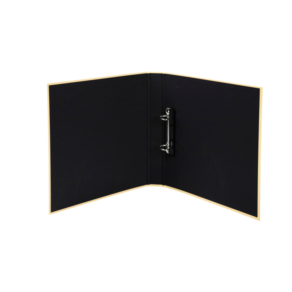 Папка на кольцах "Aquarel", 2 кольца, желтый