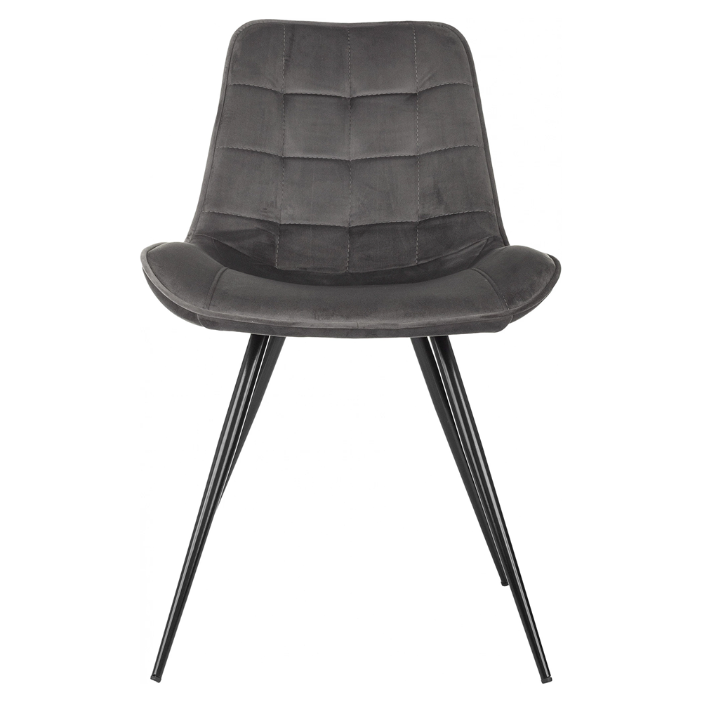 Стул Бюрократ "CH-K2_4", ткань, темно-серый, металл, комплект 4 штуки - 3