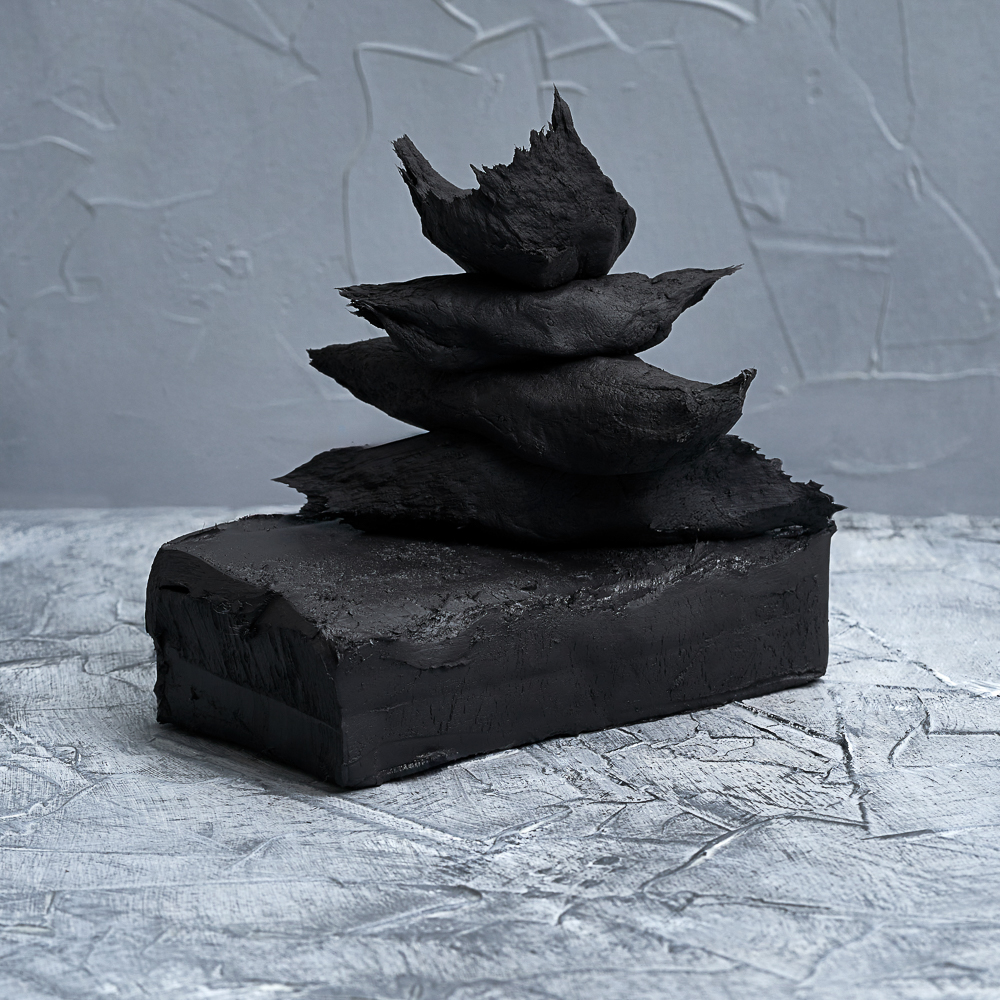 Глина для лепки "Малевичъ", 500 г, черная - 6