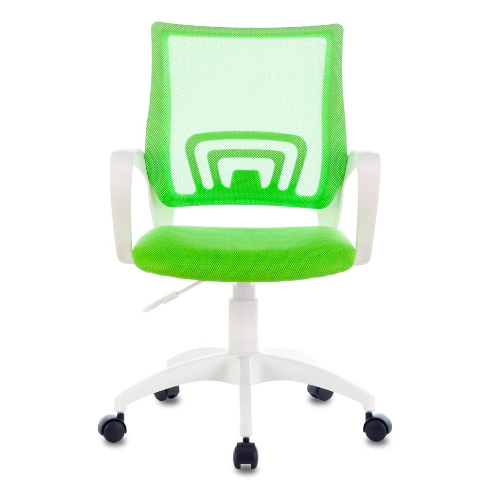 Кресло Бюрократ "CH-W695NLT", сетка, ткань, пластик, салатовый