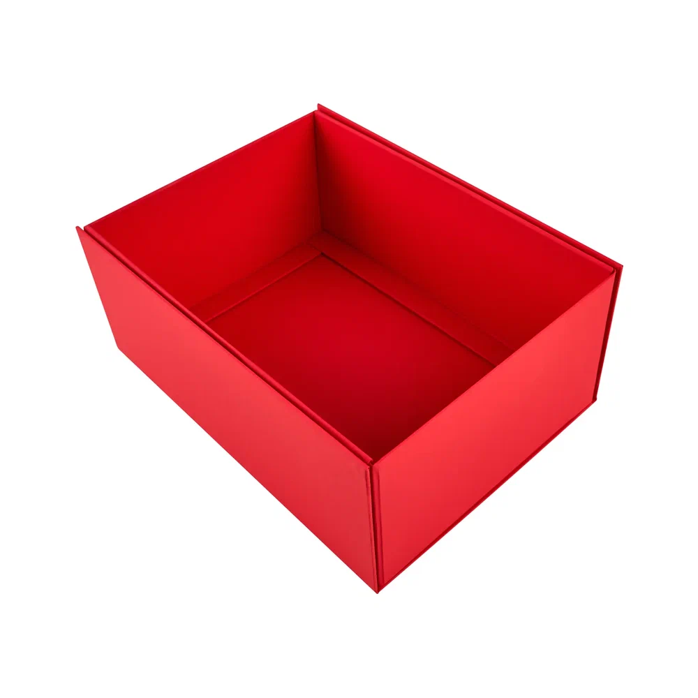 Коробка картонная, 220х160х95 мм, красный